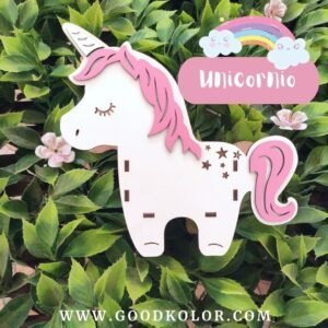 Caja Unicornio Mdf