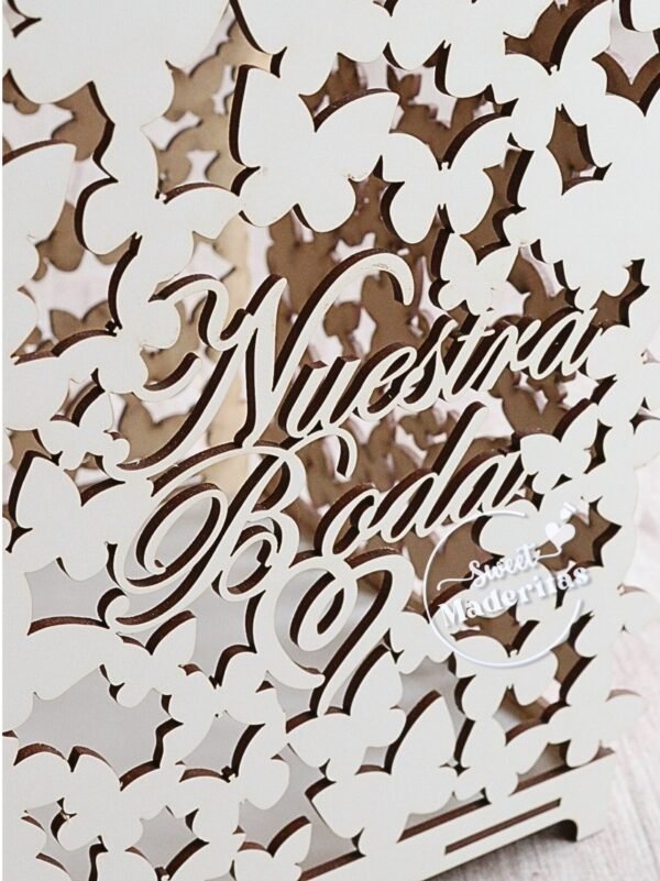 caja sobres boda