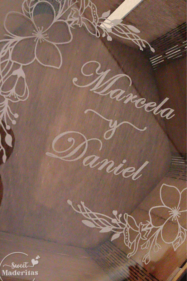 Caja para Sobres de Matrimonio Hexagonal - Imagen 2