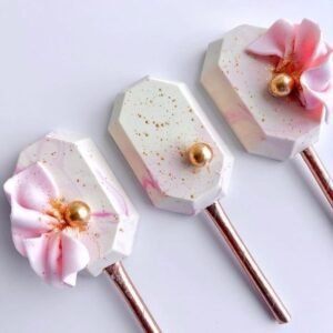 Molde Chocolate Piruleta Esmeralda 3 Partes