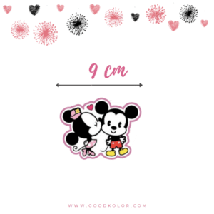 Cortador Mickey & Minnie