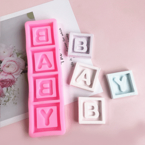 Molde Fondant Letras BABY