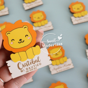 Souvenir Baby Shower Cumpleaños Leoncito