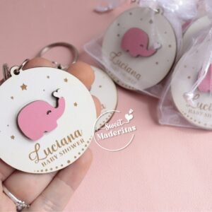 Souvenir llaveros o imán elefantito