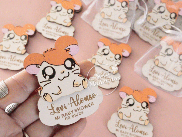 Souvenir Hamster Naranjito