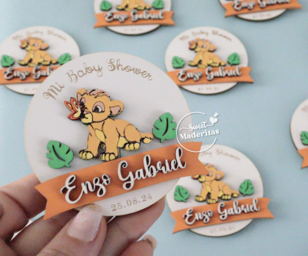 Souvenir leoncito Simba