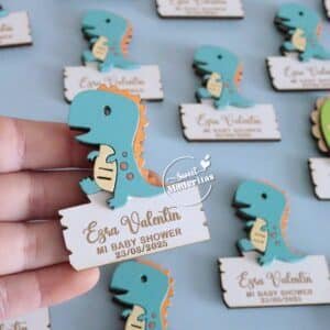Souvenir Dinosaurios Baby Shower Cumpleaños