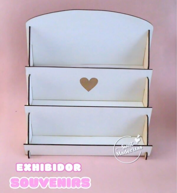 Exhibidor para souvenirs
