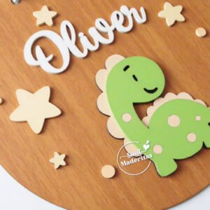 Cartel Decorativo Dinosaurio