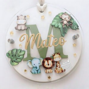 Cartel infantil Selva